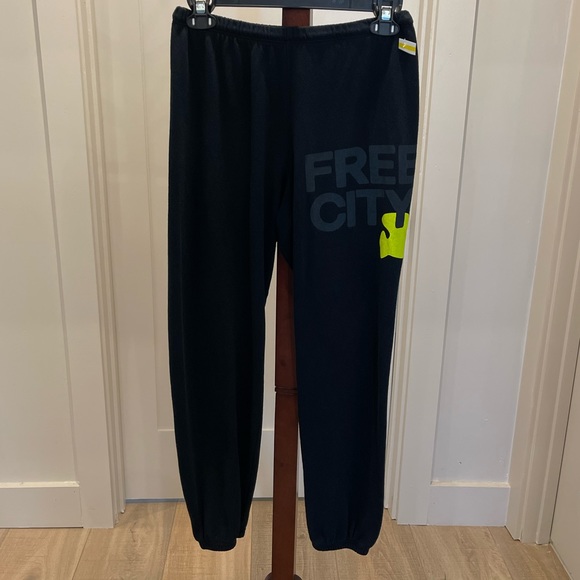 FREECITY Large Logo Sweatpants in SQUID INK Size XS - Picture 2 of 12